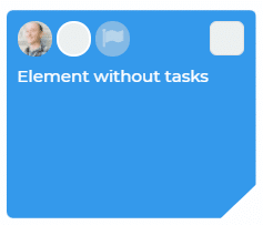 Element without tasks